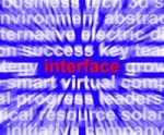 Interface Word Stock Photo