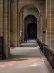 Interior View Of The Church Of Notre Dame In Bordeaux Stock Photo