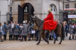 Lifeguard Of The Queens Household Cavalry Stock Photo