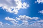 Sky And Cloud At Summer In Thailand Stock Photo