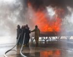 Fire Fighting Stock Photo