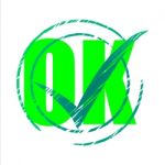 Tick Ok Means All Right And O.k Stock Photo