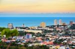 Beautiful Landscaped Of Hua Hin City Stock Photo