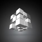 3d Cubic Stock Photo