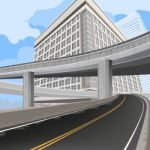 Elevated Road Stock Photo