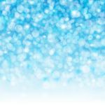 Blue Bokeh Background Stock Photo