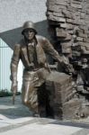 Insurgents Memorial To Polish Fighters Of Warsaw Uprising In War Stock Photo