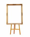 Golden Frame Stock Photo