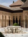 Granada, Andalucia/spain - May 7 : Part Of The Alhambra  Palace Stock Photo