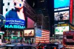 New York Times Square Stock Photo