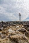 Griffiths Island Lighthouse Stock Photo