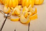 Fresh Yellow Pumpkin Stock Photo