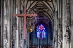 Detail View Of St Stephans Cathedral In Vienna Stock Photo