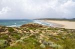 Beautiful Coastline Of Sagres Stock Photo