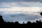 Landscape Of Cloud Above Cordillera In The Morning Stock Photo