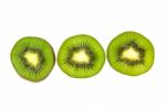 Sliced Kiwi Stock Photo