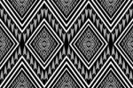 Geometric Ethnic Pattern  Design For Background Or Wallpaper Stock Photo