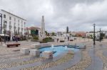 Tavira, Southern Algarve/portugal - March 8 : Water Feature In T Stock Photo