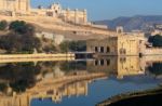 Amber Fort In Jaipur Stock Photo