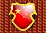 Flag Of China Stock Photo