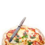 Italian Pizza Margherita Stock Photo