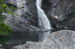 Cedar Creek Falls In Mount Tamborine Stock Photo