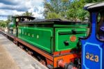 C Class Steam Engine At Sheffield Park Station Stock Photo