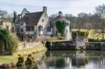 View Of  A Building On The Scotney Castle Estate Stock Photo