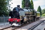 U Class Locomotive At East Grinstead Station Stock Photo