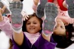 Playful Children Stock Photo