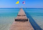 Wooden Bridge Stock Photo