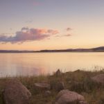 Lake Leslie In Queensland Stock Photo