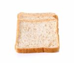 Whole Wheat Bread Isolated On The White Background Stock Photo