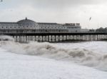 Brighton, Sussex/uk - February 15 : Brighton After The Storm In Stock Photo