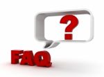 Faq Concept Stock Photo