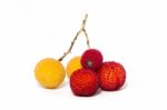 Strawberry Tree (arbutus Unedo) Fruit Stock Photo