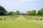 Chungkai War Cemetery, Thailand Stock Photo