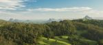 Mount Beerwah In The Afternoon Sun Stock Photo