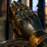 Edward Plantagenets (the Black Prince) Tomb In Canterbury Cathed Stock Photo