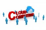 Cloud Computing Stock Photo