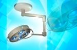 Surgical Light Stock Photo