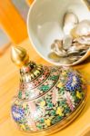 Vintage Coins Box Of Saving Stock Photo