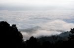 Landscape Of Cloud Above Cordillera In The Morning Stock Photo