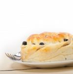 Blueberry Bread Cake Dessert Stock Photo