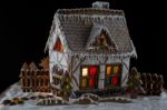 Gingerbread House Stock Photo