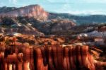 Scenic View Of Bryce Canyon Southern Utah Usa Stock Photo