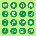 Ecology Icon Stock Photo