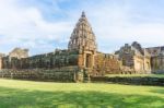 Prasat Hin Phanom Rung Is One Of Thailand Stock Photo