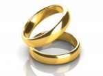 The Beauty Wedding Ring Stock Photo