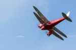 De Havilland Dh90 Dragonfly At Shoreham Airshow Stock Photo